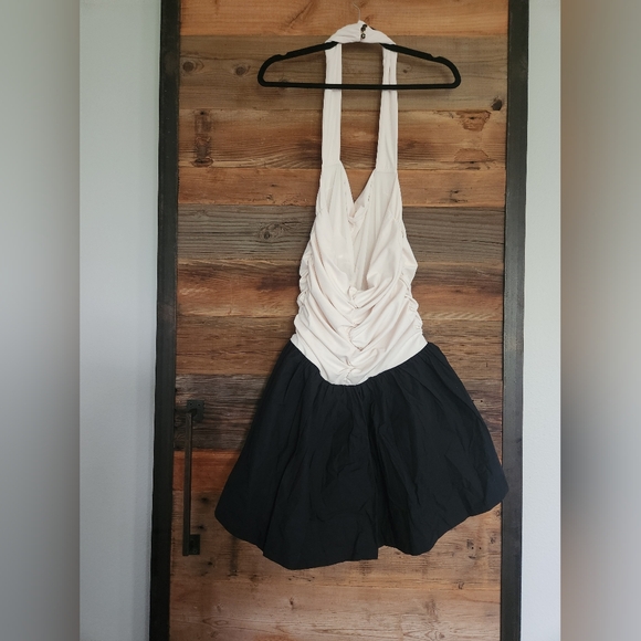 NWT Anthropologie Maeve Halter Twofer Mini Dress Size Large - Picture 7 of 9